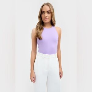 Kookai Alpha tank passion flower Women's Purple Tank Top